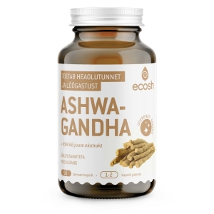 Ecosh Ashwagandha 90 kapselia