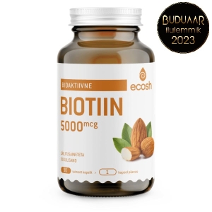 Ecosh Bioactive Biotin 5000 μg 90 capsules