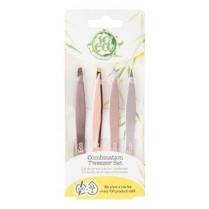 So Eco Rose Gold Tweezer Set 4 Pieces