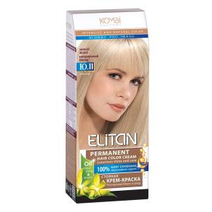 Elitan Permanent hair color cream Intensive 10.11 Natural Blond