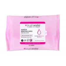 Brushworks Makeup Remover Wipes 25pc 